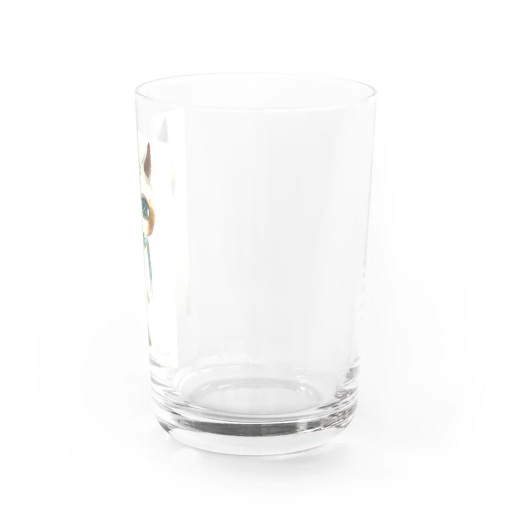 サブカルビジネスセンター尼崎のパステル猫ちゃん Water Glass :right