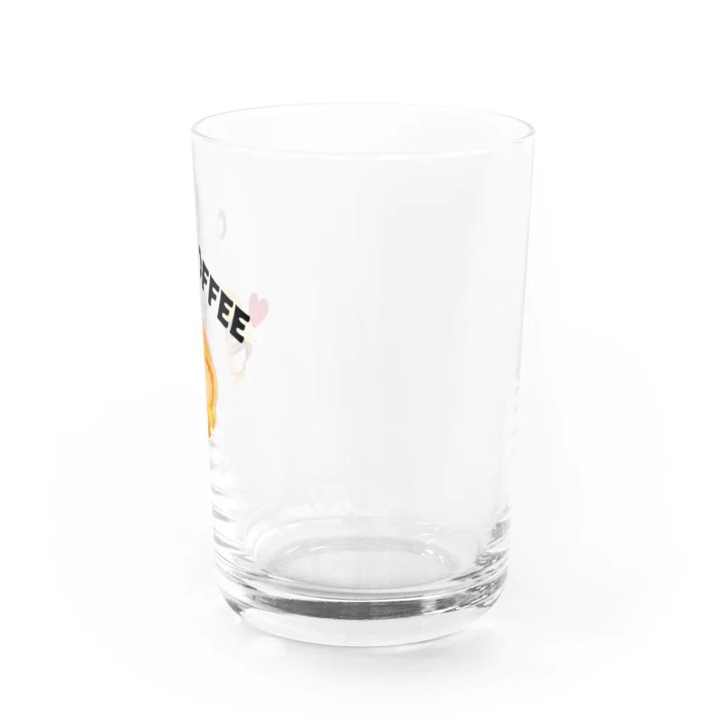 SquareHeadFactoryのMaru　CoffeeTime Water Glass :right
