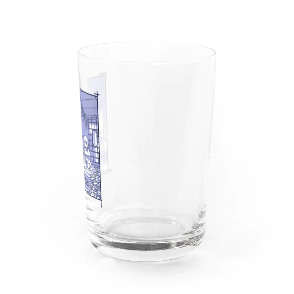 土星のふたりしずか Water Glass :right