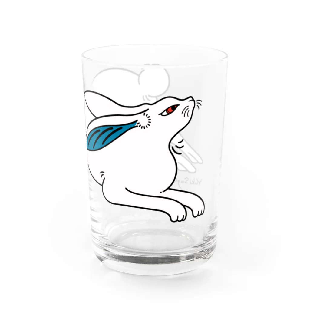 杉浦 由紀のウサギと小鳥 Water Glass :right