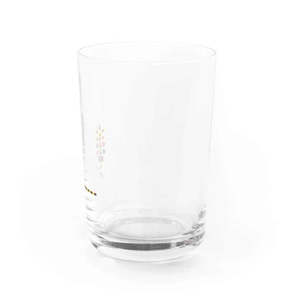 ふみきりさんのふみきりかんかん Water Glass :right