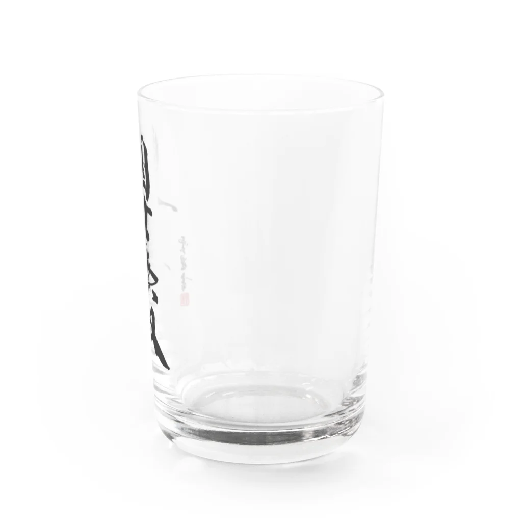 cloud-starの【書道・筆文字】国士無双【麻雀用語】 Water Glass :right