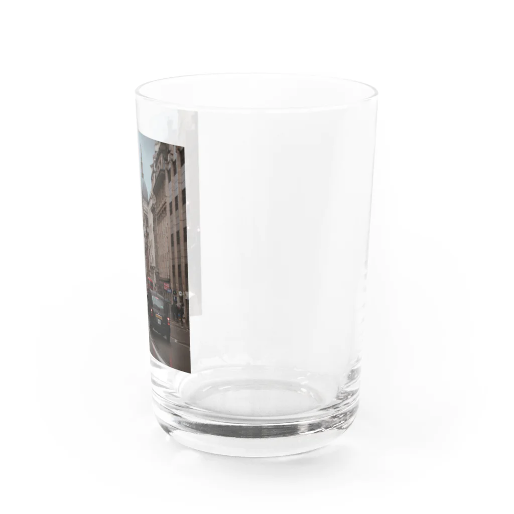 ♛ Tokikaze ♛のExploring London with Tokikaze 1 (Color) Water Glass :right