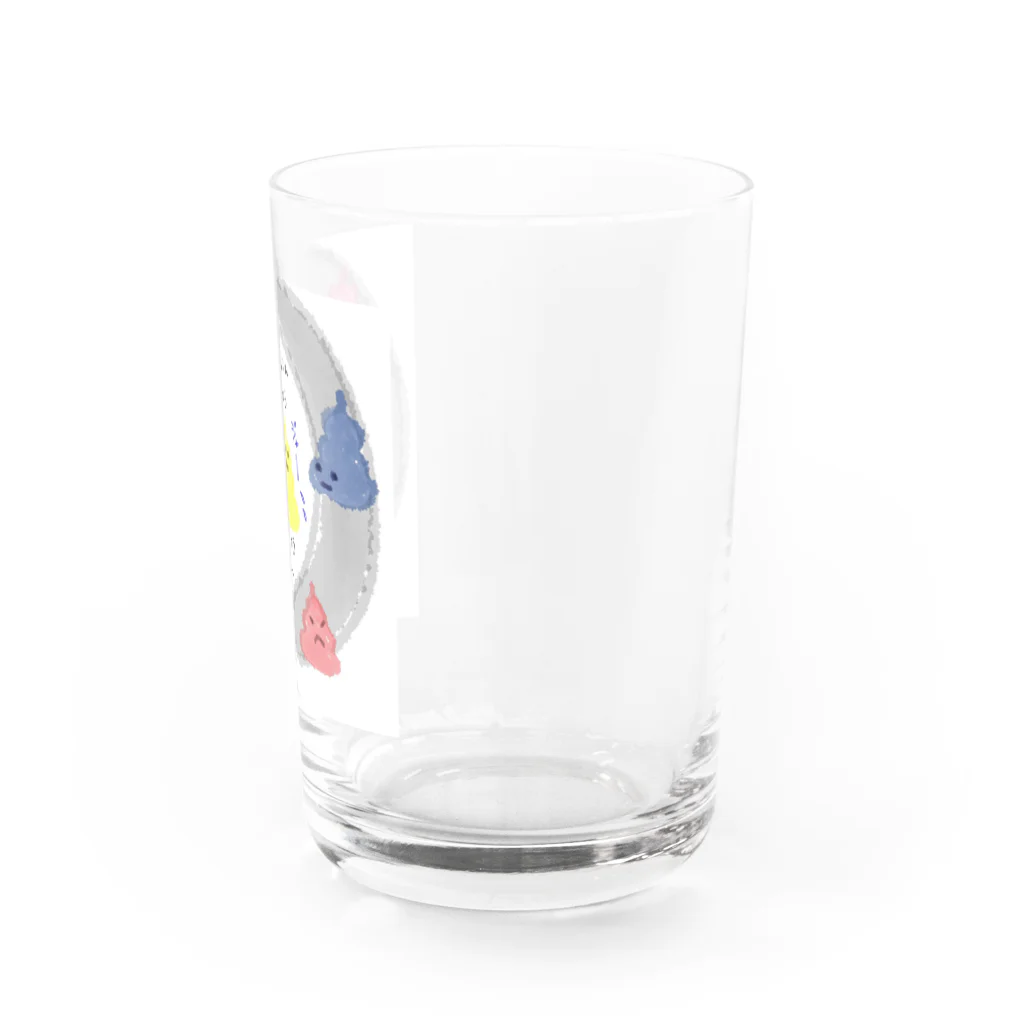 dokodemodoaのうんころろん Water Glass :right