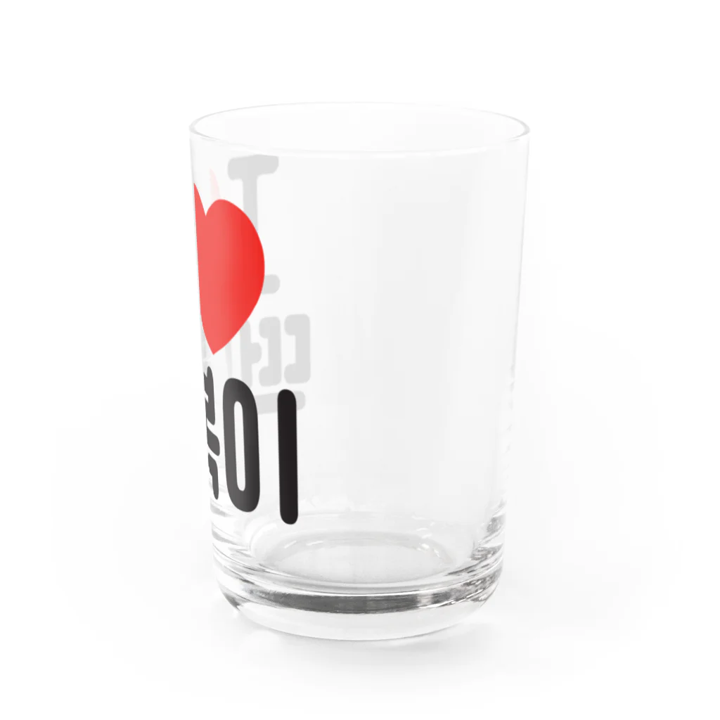 한글팝-ハングルポップ-HANGEUL POP-の떡볶이-トッポギ- Water Glass :right