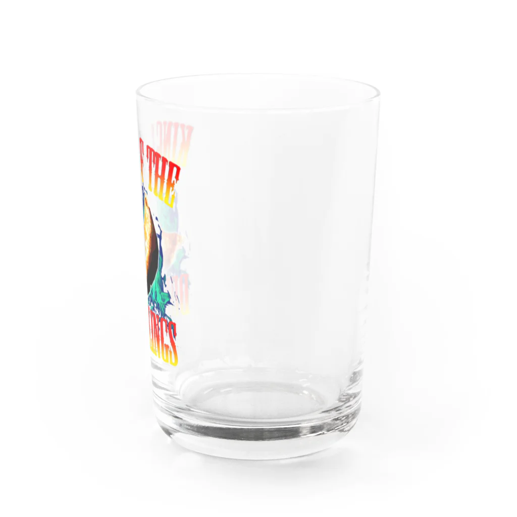 中華呪術堂（チャイナマジックホール）の餃子王 KING OF THE DUMPLINGS Water Glass :right