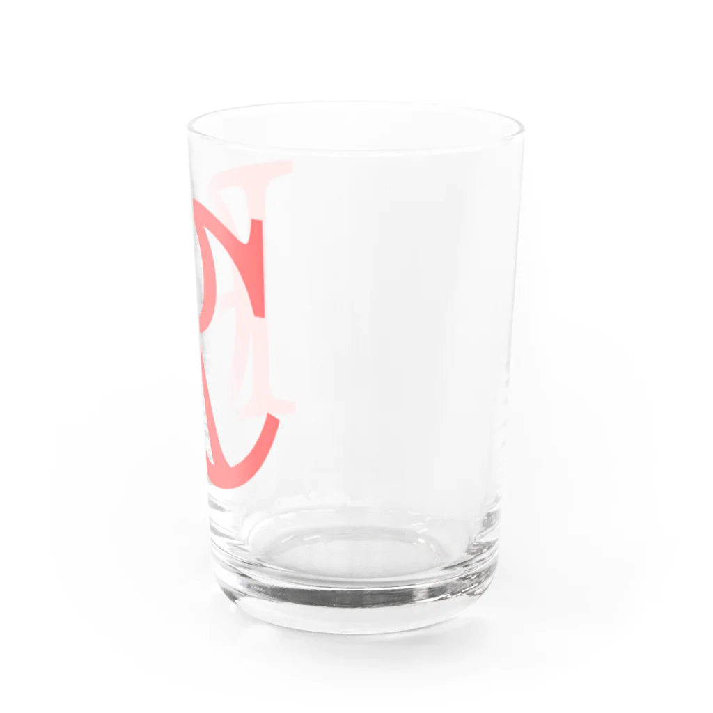 roze_einsのチャンネルロゴ入り Water Glass :right