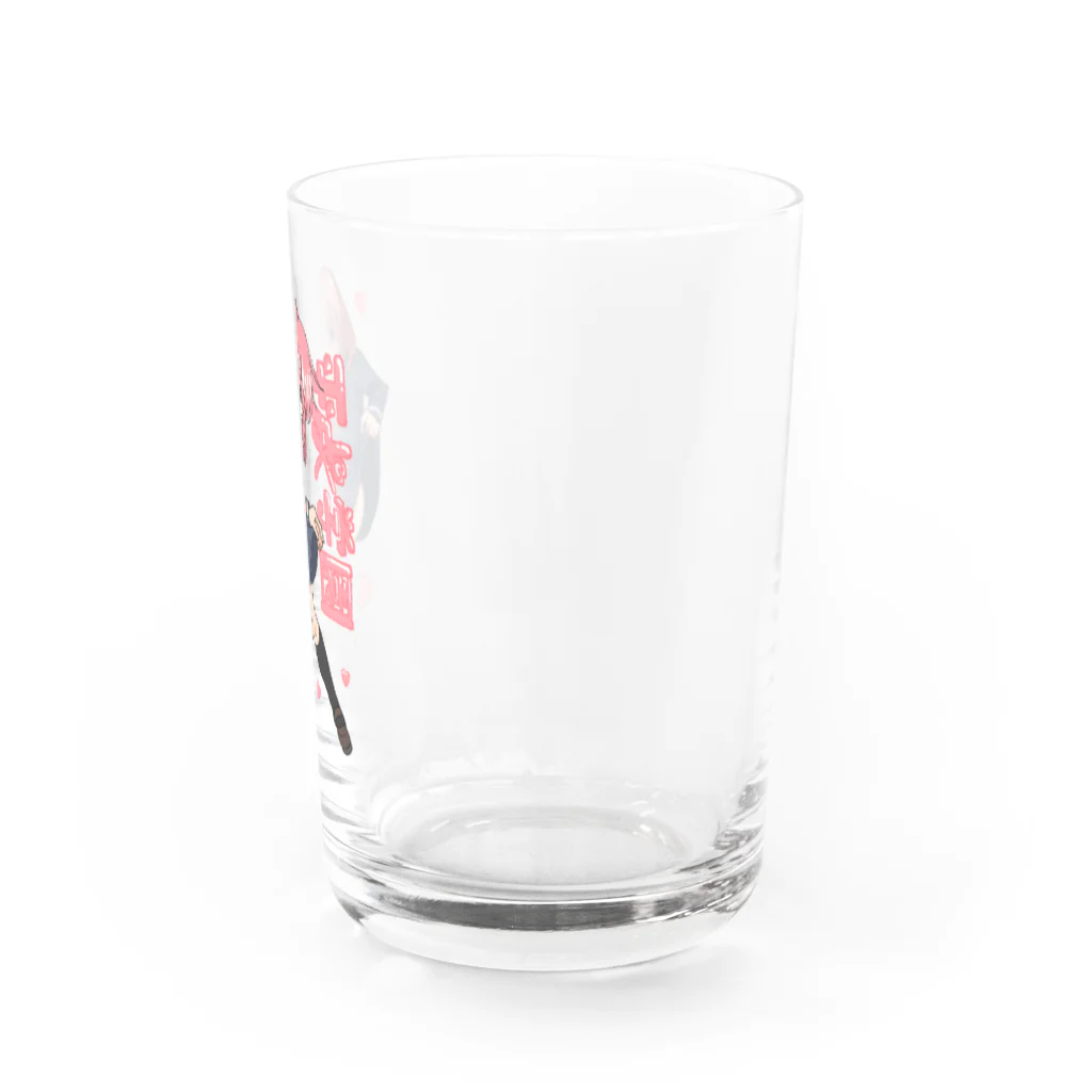 あめまふ　SHOPの平成学園 Water Glass :right