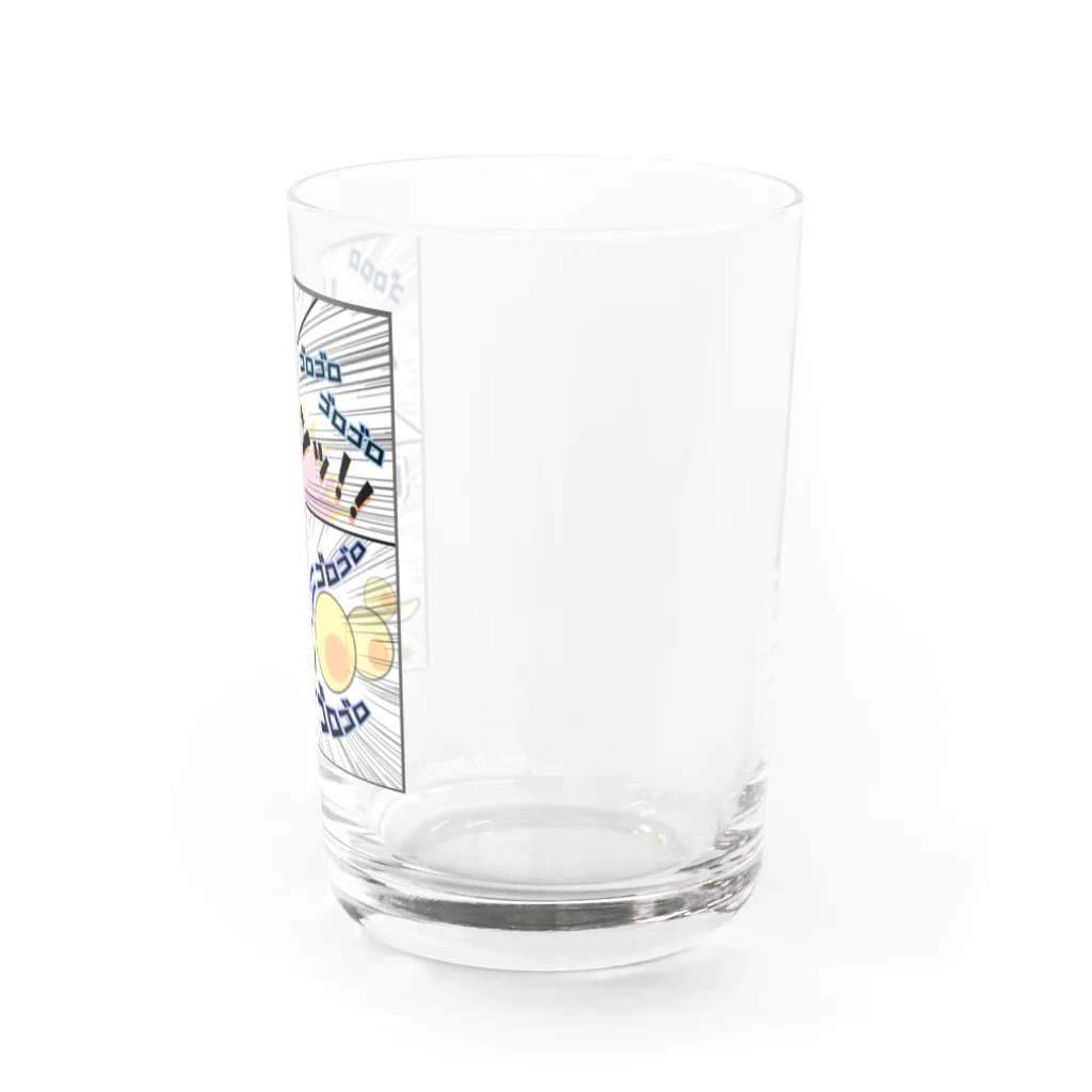 かいほう屋のマヨ「ゴロゴロ」オノマトペ Water Glass :right