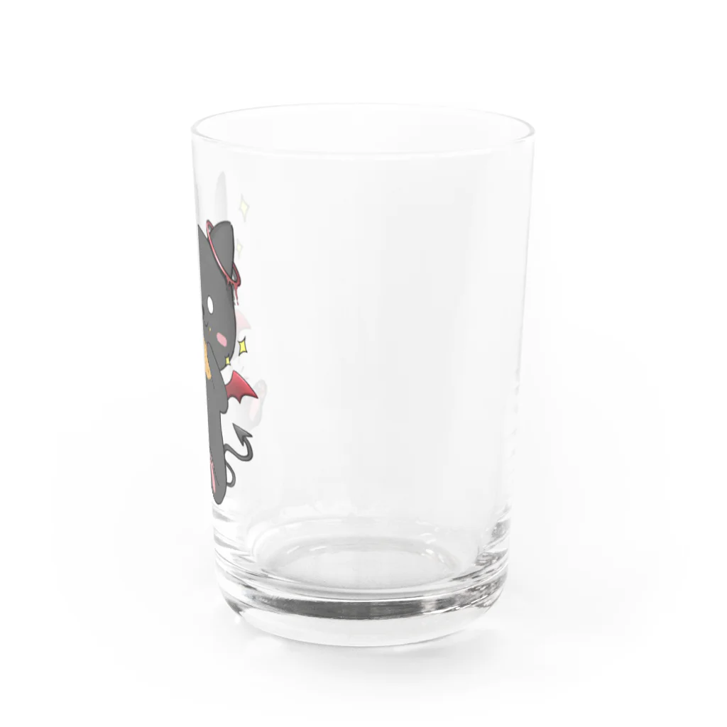 こたまおショップ【公式】の【まおたろう】たいやきもぐもぐ Water Glass :right