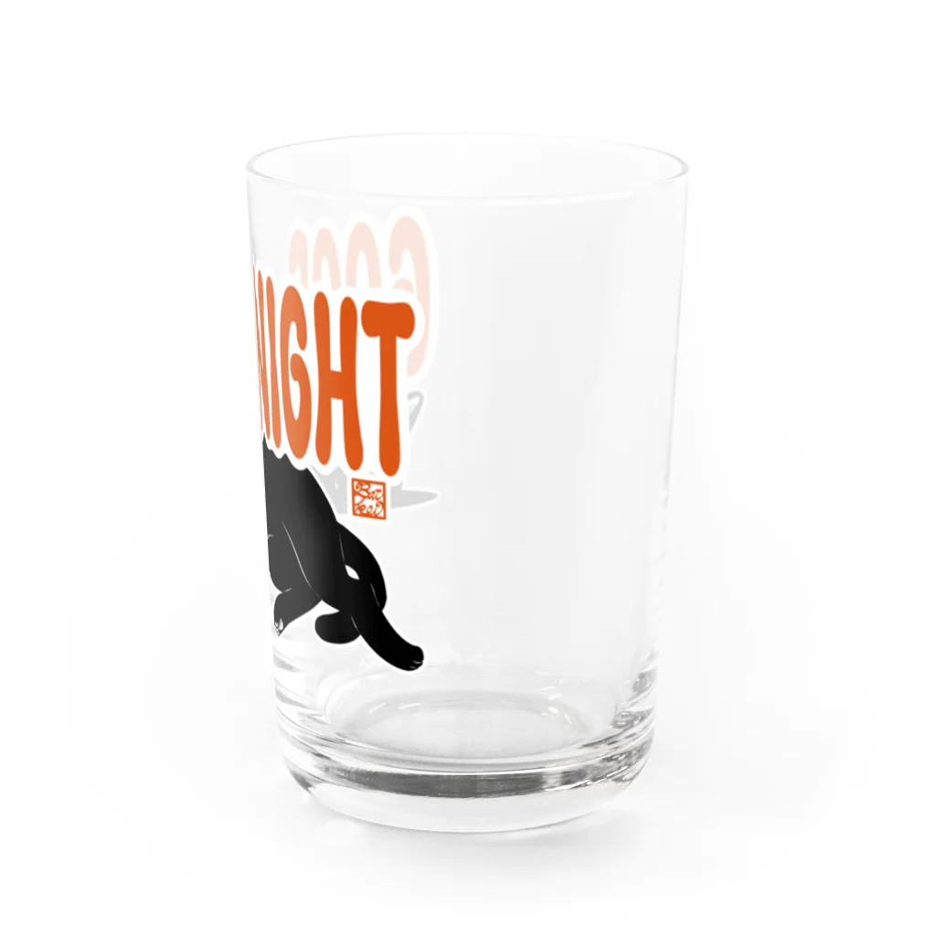 BATKEI ARTのGOOD NIGHT Water Glass :right