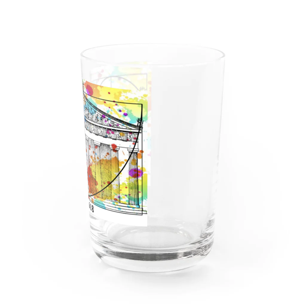 ハルティン<designed by an architect>のART×名建築 パルテノン神殿 Water Glass :right