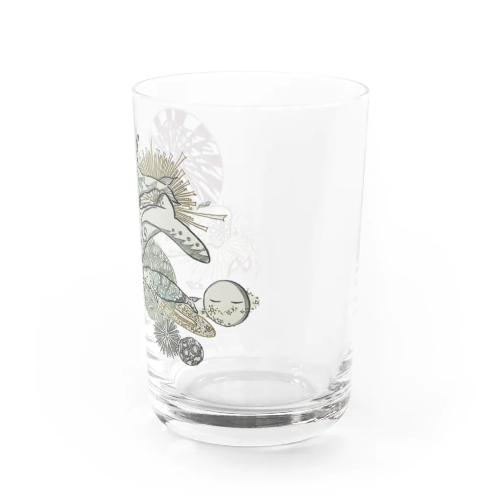 jinz originalの和モダン鯨 Water Glass :right