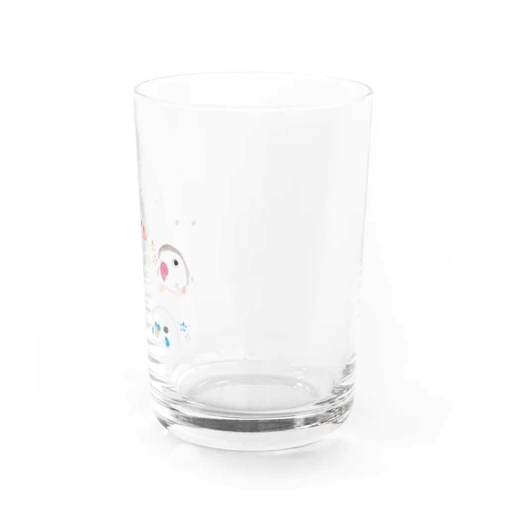 what a life! by Fusaのトリ好きのためのトリ大集合 Water Glass :right