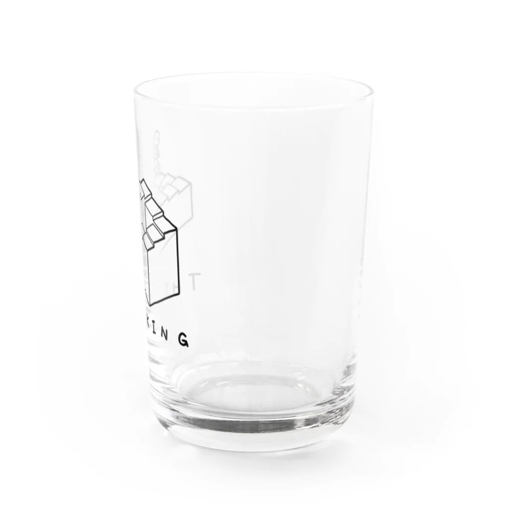 leMOON自由工房のTHINKING Water Glass :right