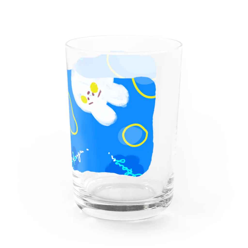 okayun.のもっちりうさぎ Water Glass :right