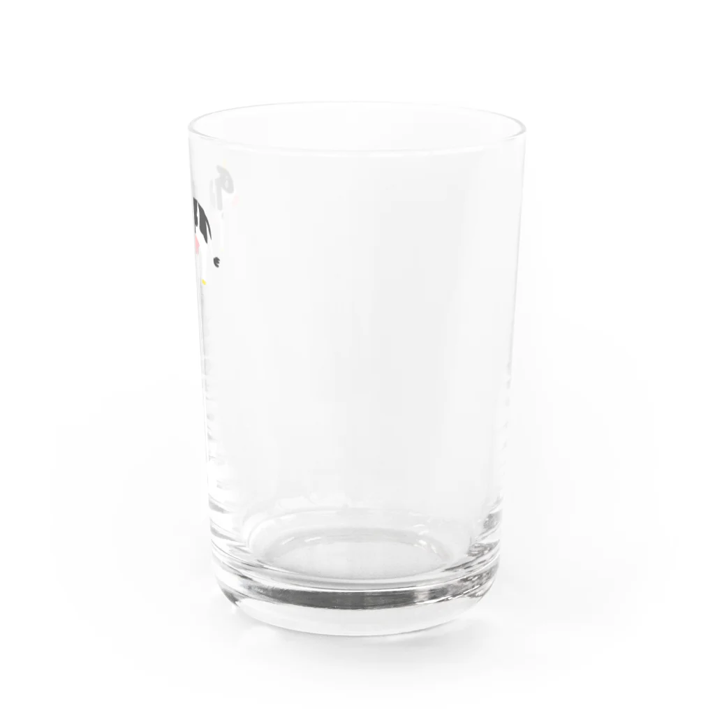 八羽のコップに直で絞ってくれる牛さん Water Glass :right