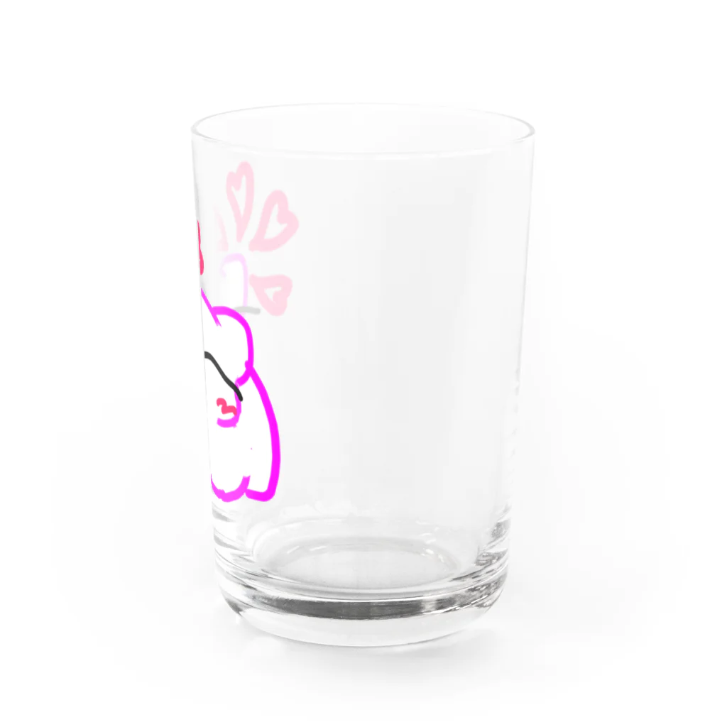 気まぐれママンのママン Water Glass :right