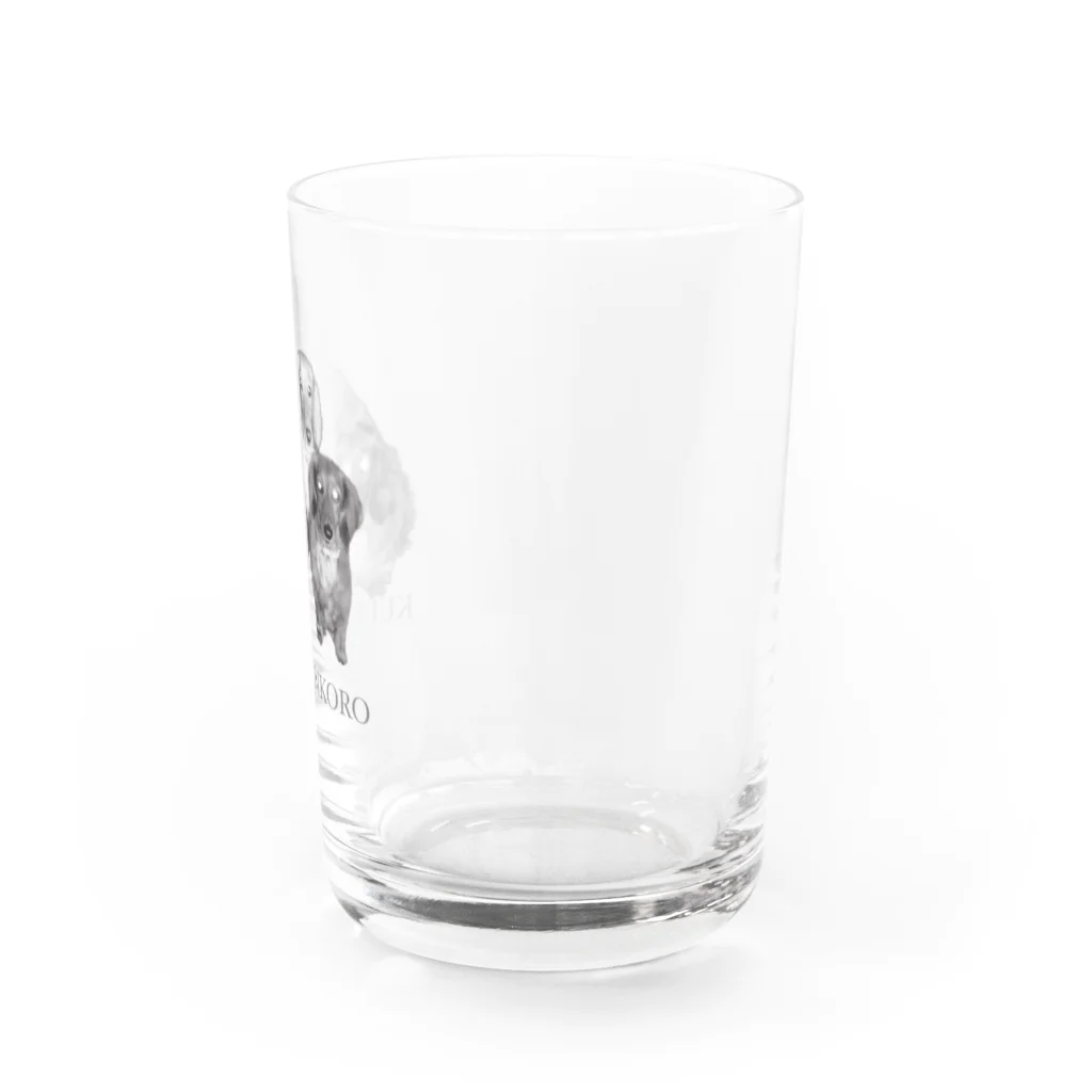 ウマイヌのKUUPURINKORO  Water Glass :right