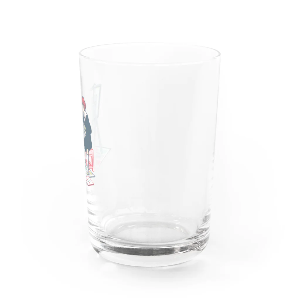 モナカの時間も忘れて Water Glass :right