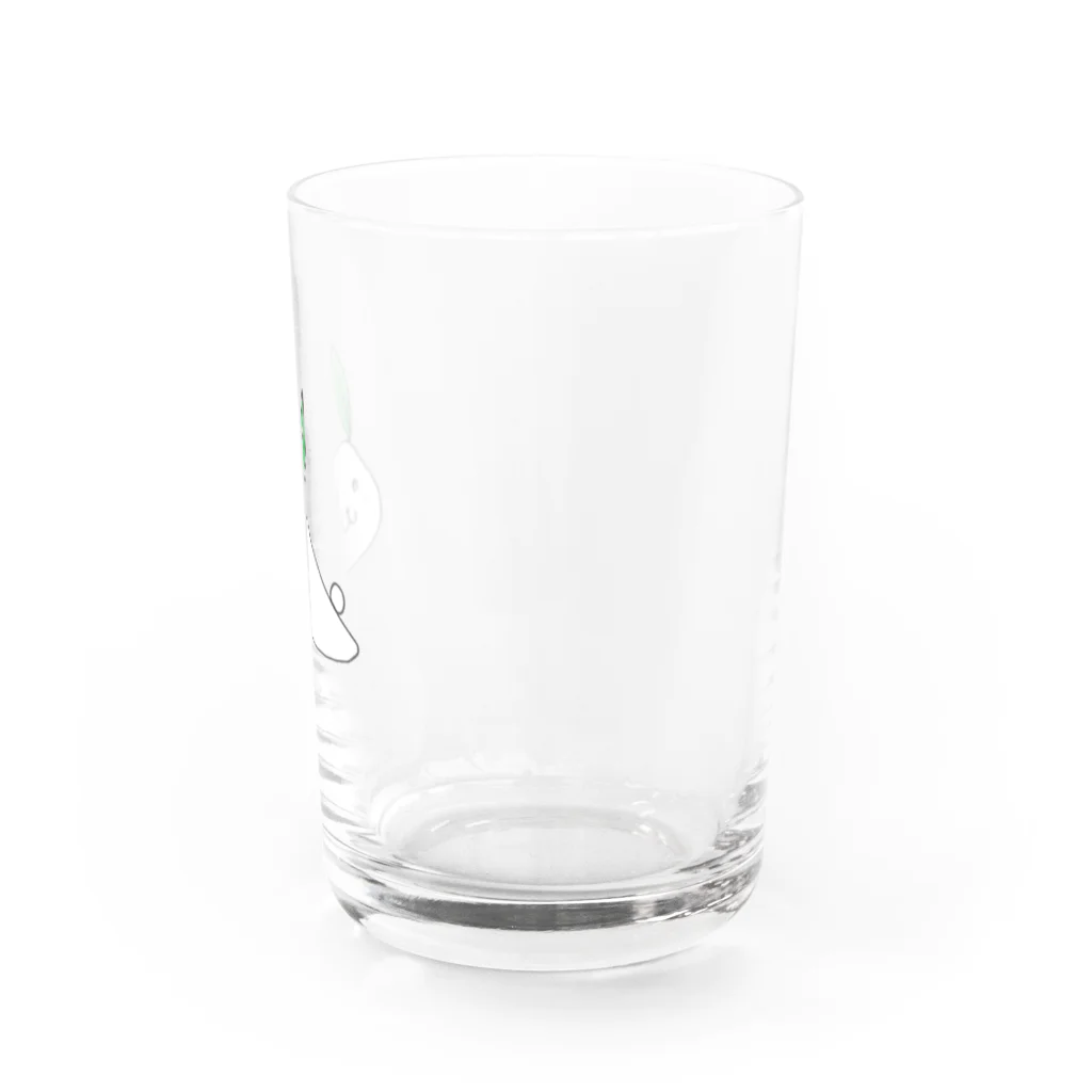 森図鑑の[森図鑑] 笹うさぎ Water Glass :right