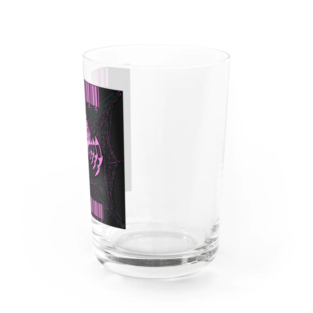 Ａ’ｚｗｏｒｋＳの8-EYES PINKSPIDER BLK Water Glass :right