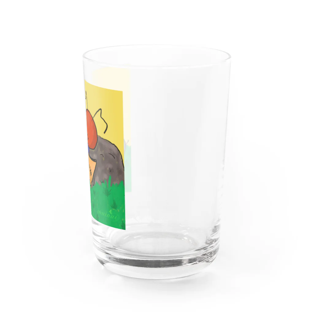 いぬいぬいのむかでくん Water Glass :right