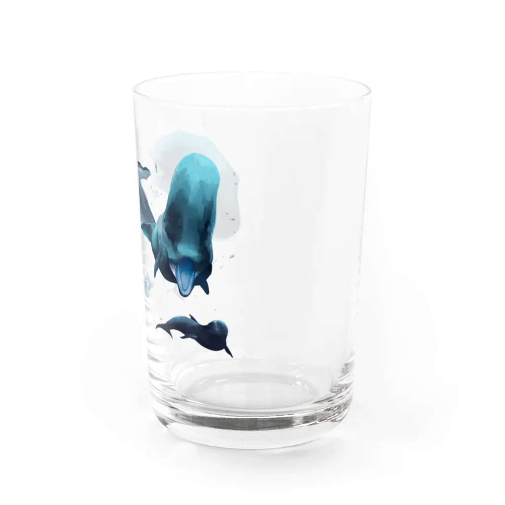 Shachi_のクジラ Water Glass :right