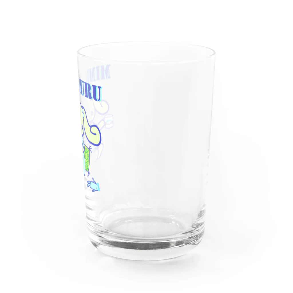  #satisfyingのMIMIQURU　ミミキュル　リラックス Water Glass :right