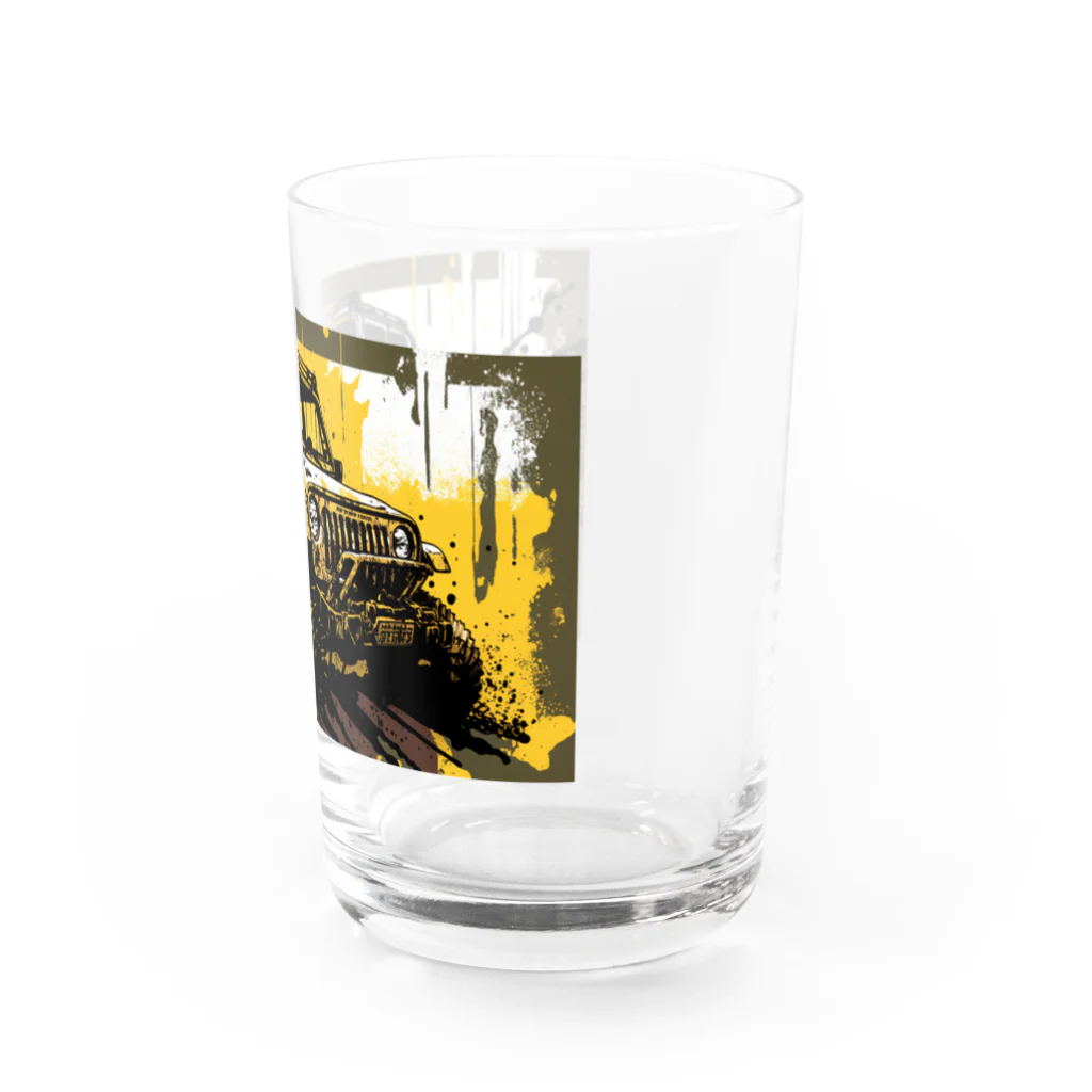 AI車屋のjeep lover #2 Water Glass :right