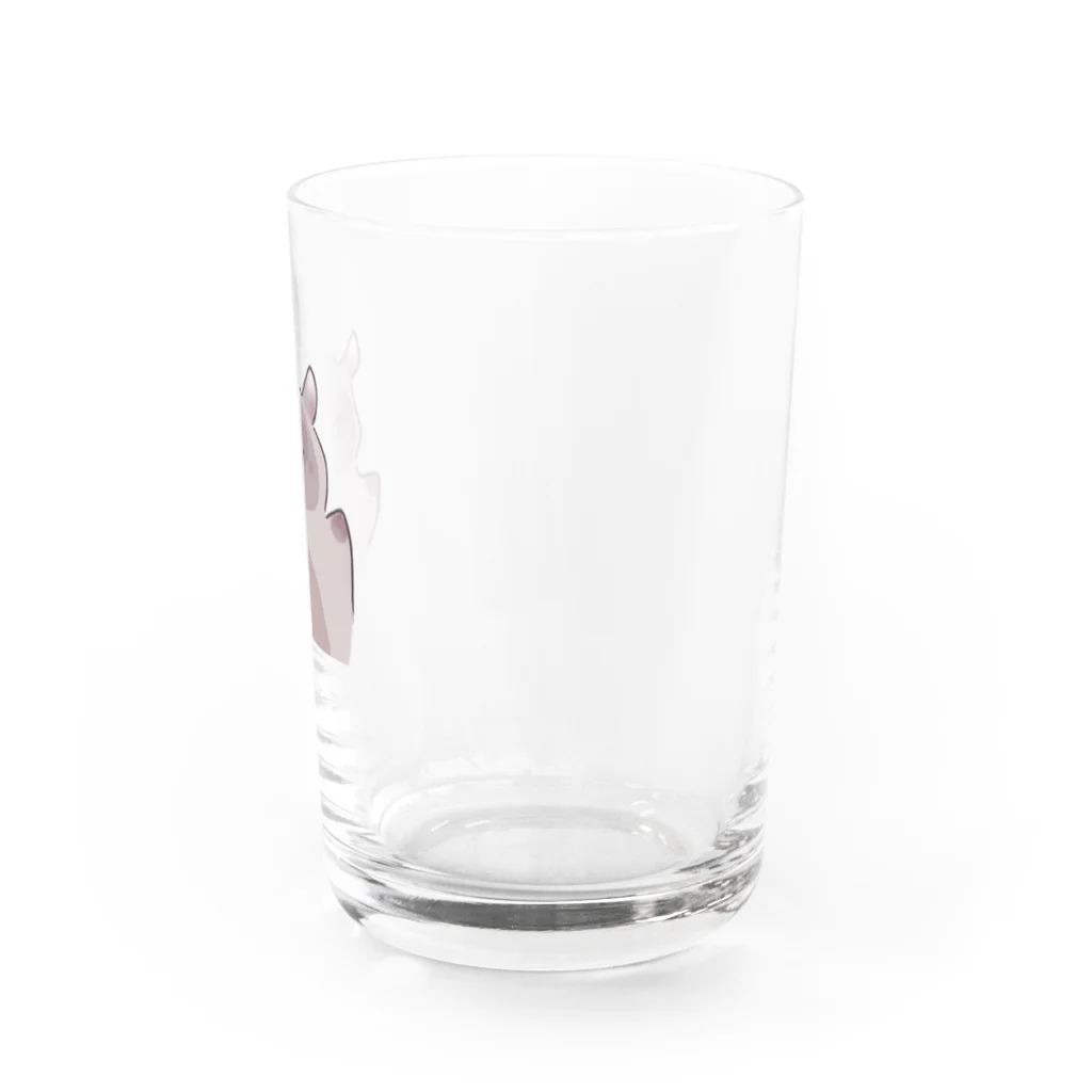 🎠minuete🎪のむぎゅっとモモンガ Water Glass :right