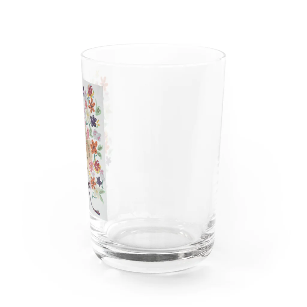 YUKAO★JAPANの花の妖精⭐︎ゆんゆん グラス右面