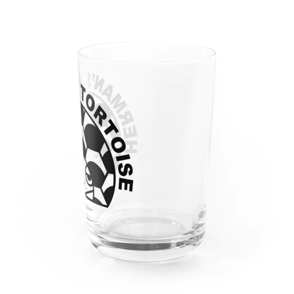 STAR TORTOISEのヘルマンリクガメ Water Glass :right