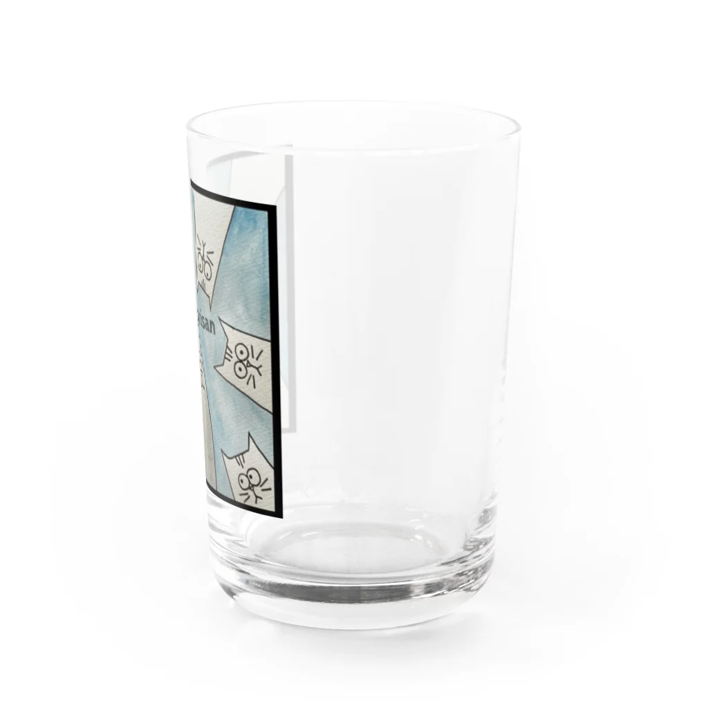 猫バカさんのKashimorisan  Water Glass :right