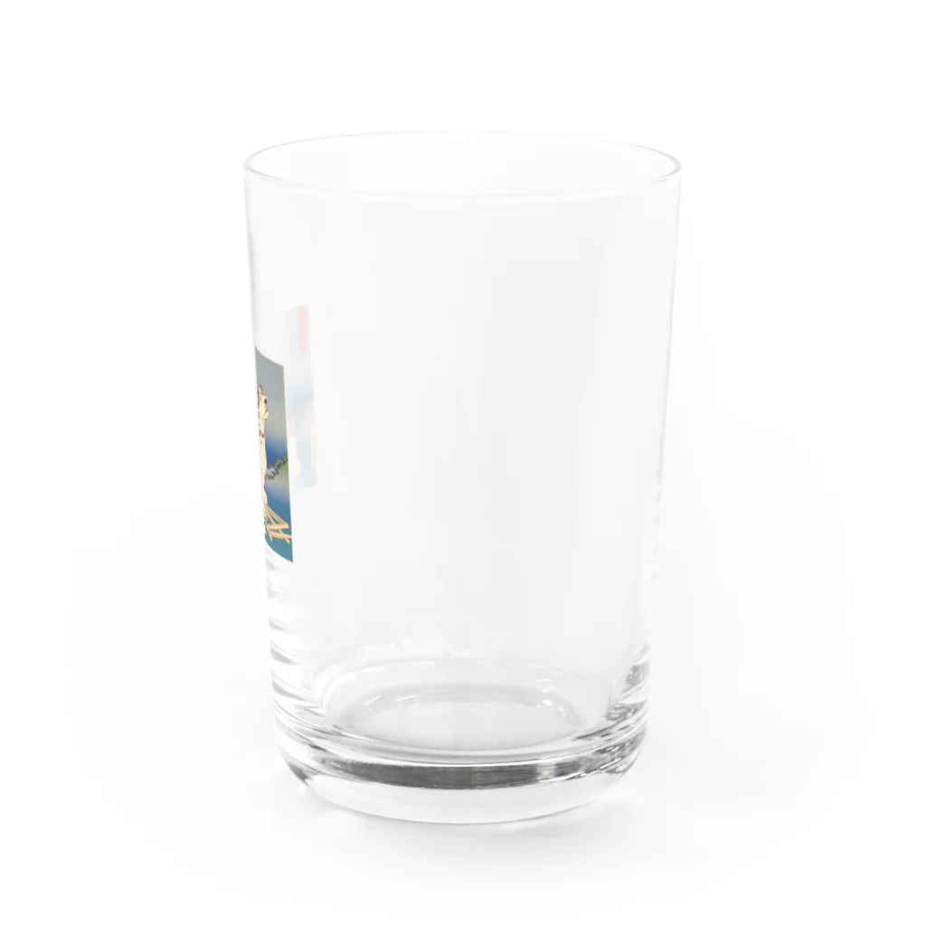 AIちゃんの浮世絵犬 Water Glass :right