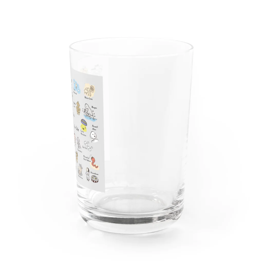 tarao storeのWe Live Wonder Life Water Glass :right