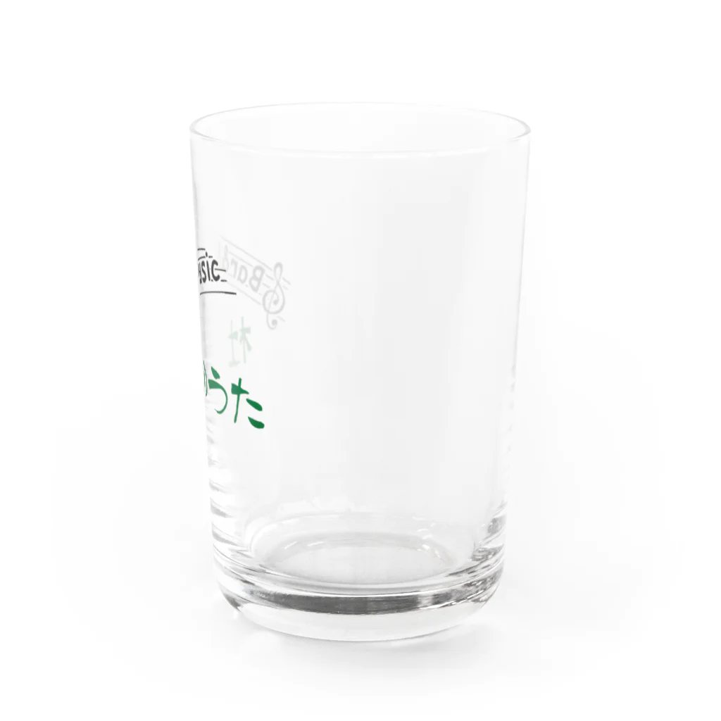 S.Shopの杜のうたグッズ Water Glass :right