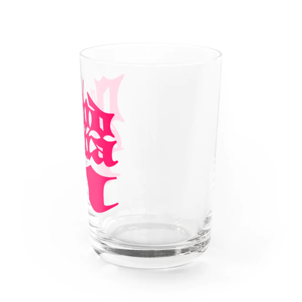 dodomountのジェヴォーダンの獣　オリジナルロゴグッズ Water Glass :right