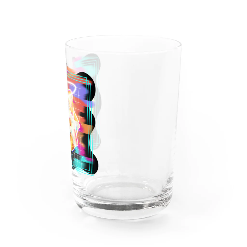 オカユのサイバーフレンチトースト Water Glass :right