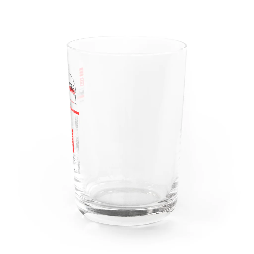 No.30_DesignWorks typographyのHelvetica Neue LT Std - Typography Design Water Glass :right