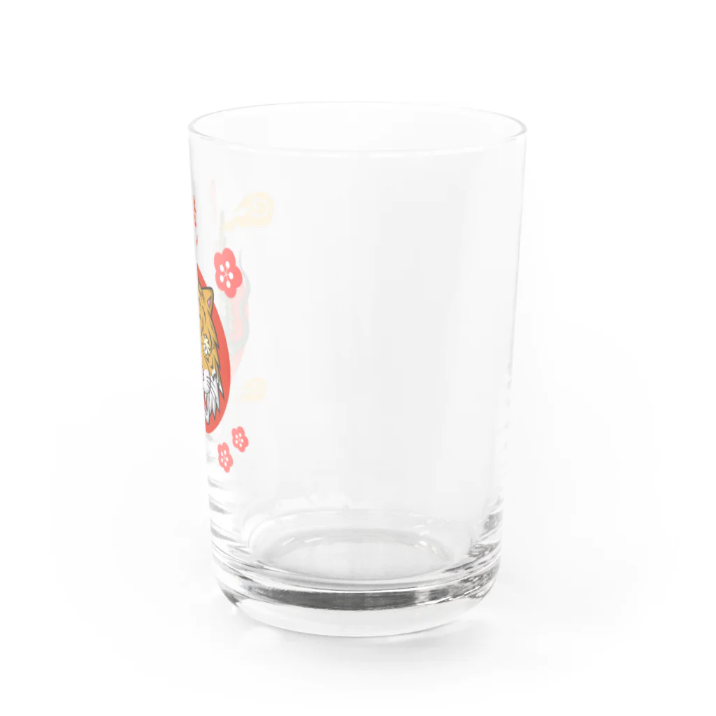 Siderunの館 B2のはんぶんこな龍と虎 Water Glass :right