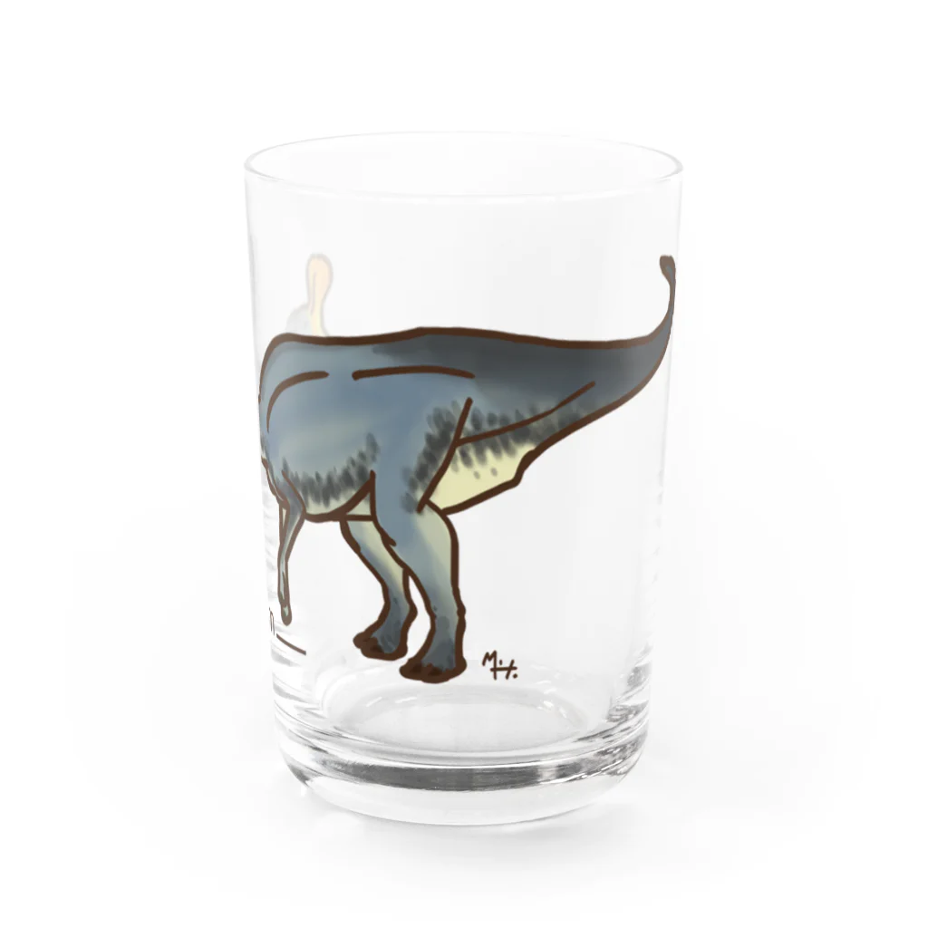 segasworksのチンタオサウルス・スピノリヌス（白亜紀の牛たち より） Water Glass :right