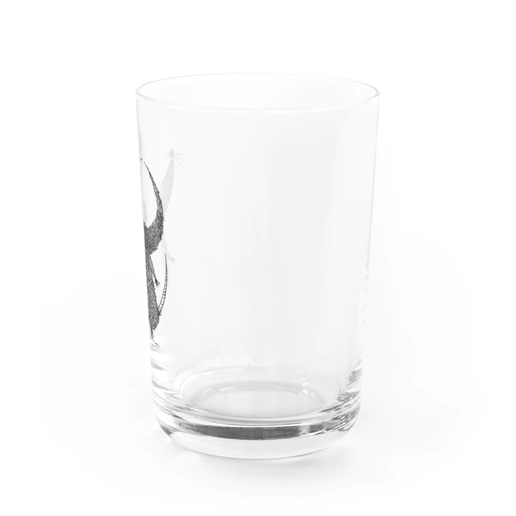 カミナガオジサン@絵本作家の野ねずみ トピラ Water Glass :right