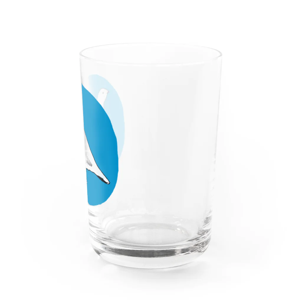 ⚡️カミナリ運送⚡️の貴方が想像するﾗｲﾁｮｳ(メス) Water Glass :right