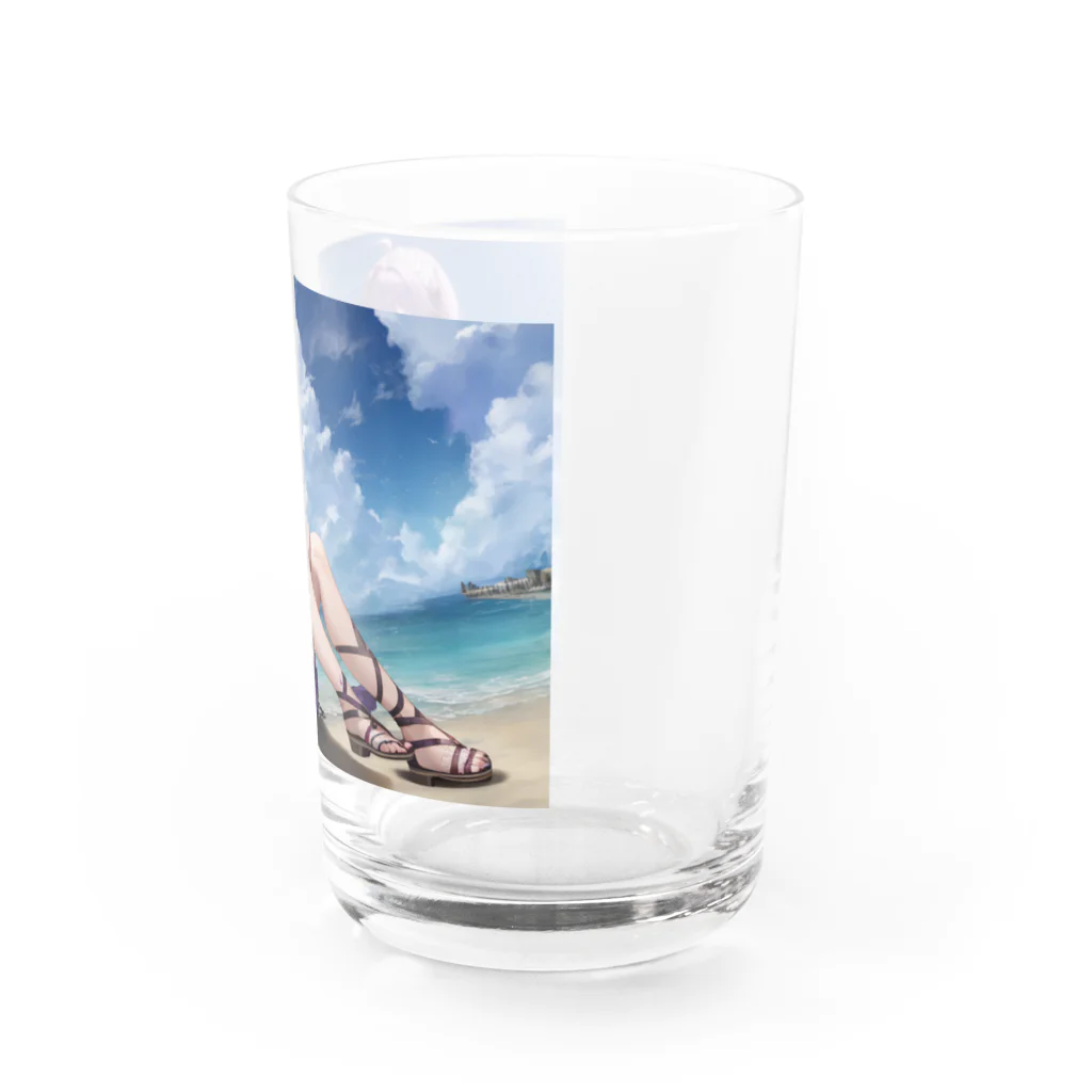 未来アニメスタジオのAIキャラクター15 Water Glass :right