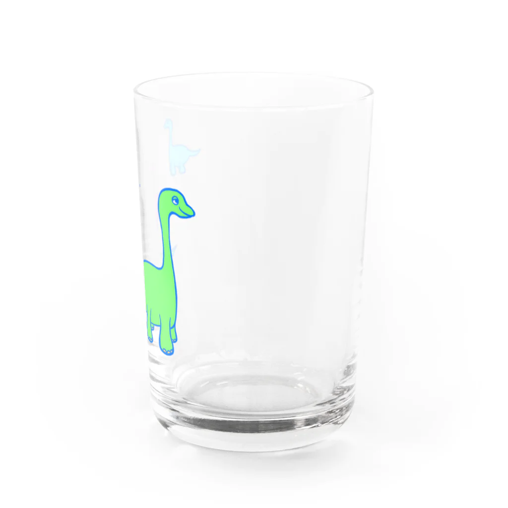 🐰すもものおはぎ🐰のネオンザウルス Water Glass :right