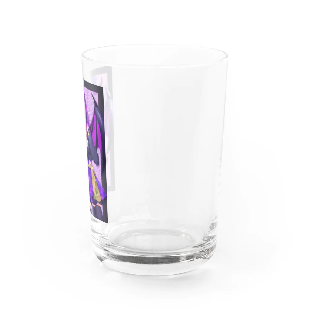 悪魔たぬきの黒娘の販売店！の可愛すぎる黒娘 Water Glass :right