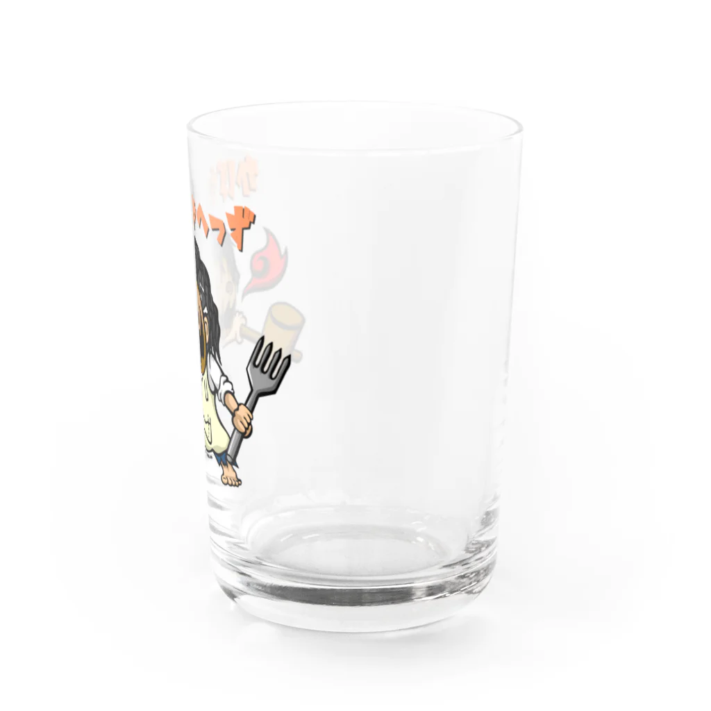 かぼちゃへっずのグッズのかぼちゃへっず01 Water Glass :right