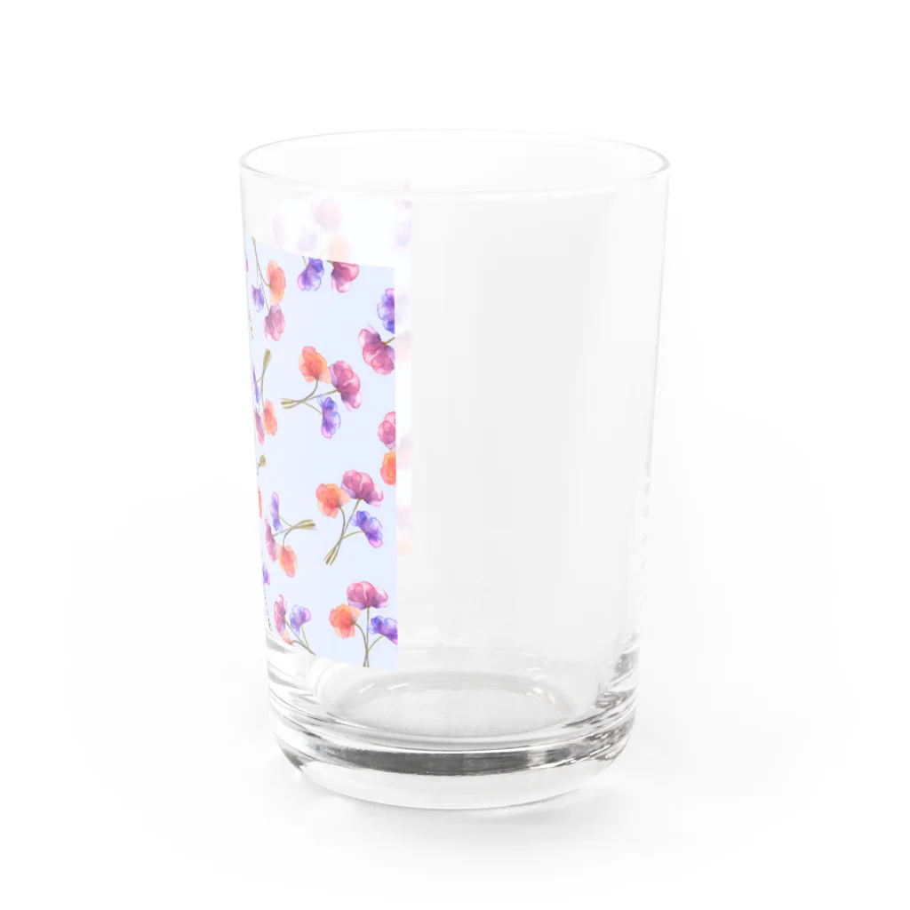 orange_honeyの花柄17-4 Water Glass :right