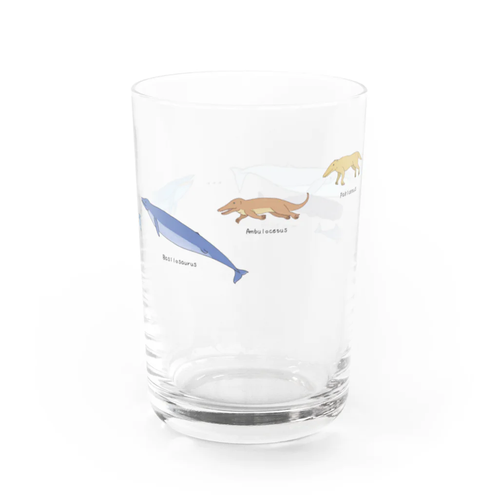 umisachi-embのおおむかしのクジラグラス グラス右面